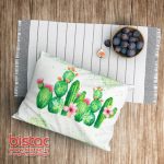 روبالشي فانتزي مخملي، طرح : كاكتوس - 202