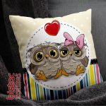 كاور كوسن فانتزي مخملي، طرح : تم عشق و دوستي -409