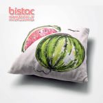 كاور كوسن فانتزي مخملي، طرح : هندوانه شب يلدا -3