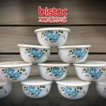 0.5 liter glazed Bowl with door plastic (Russia)-bistac-ir00